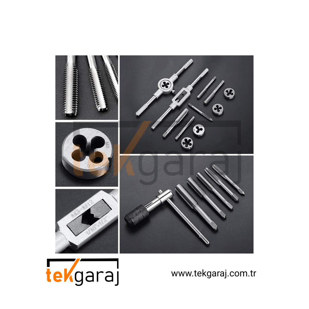 110 Parça Pafta Klavuz Set - Görsel 2