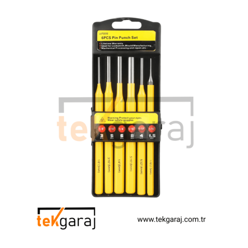 6 Parça Pin Seti
