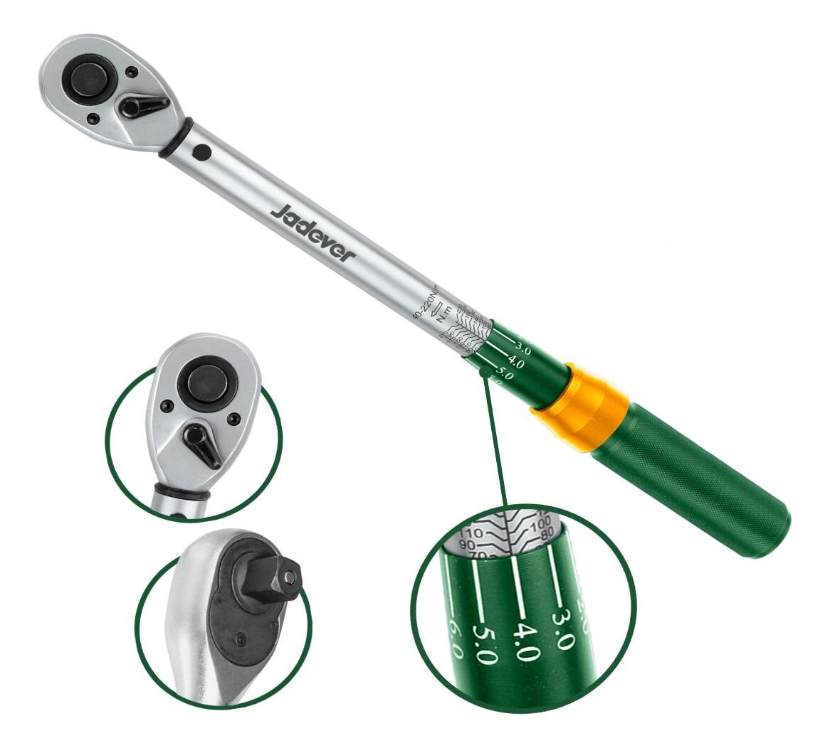 Torx Kolu Tork Anahtar (40-220Nm)
